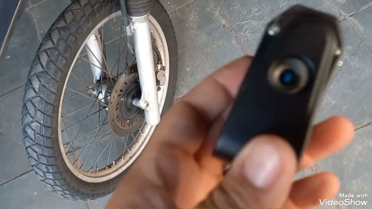 Comprei Trava Cadeado De Freio Disco Com Alarme  Para Moto  