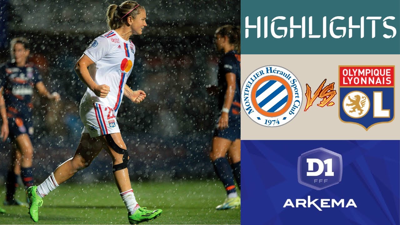 Montpellier vs Lyon Women's Division 1 Highlights | Match Day 3