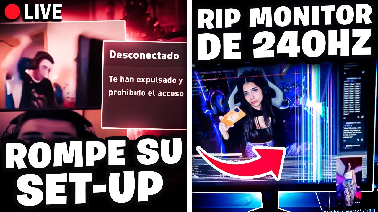 TOP ENFADOS DE STREAMERS OCURRIDOS EN TWITCH