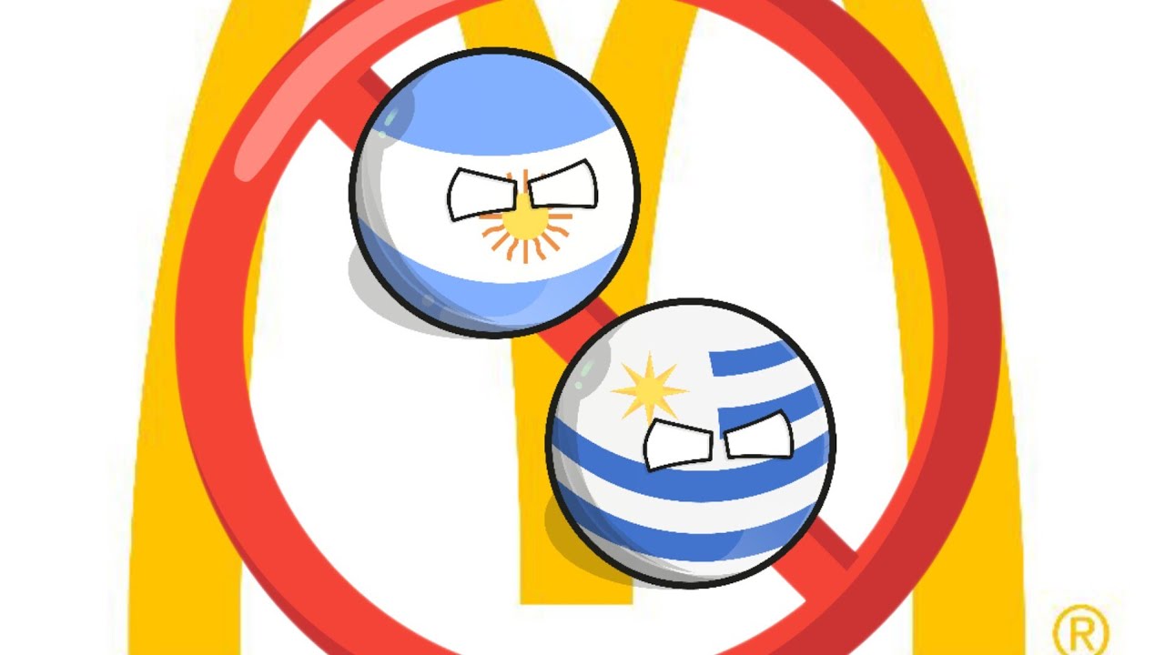 🇦🇷 y 🇺🇾 destruyen el McDonald's/castigados 