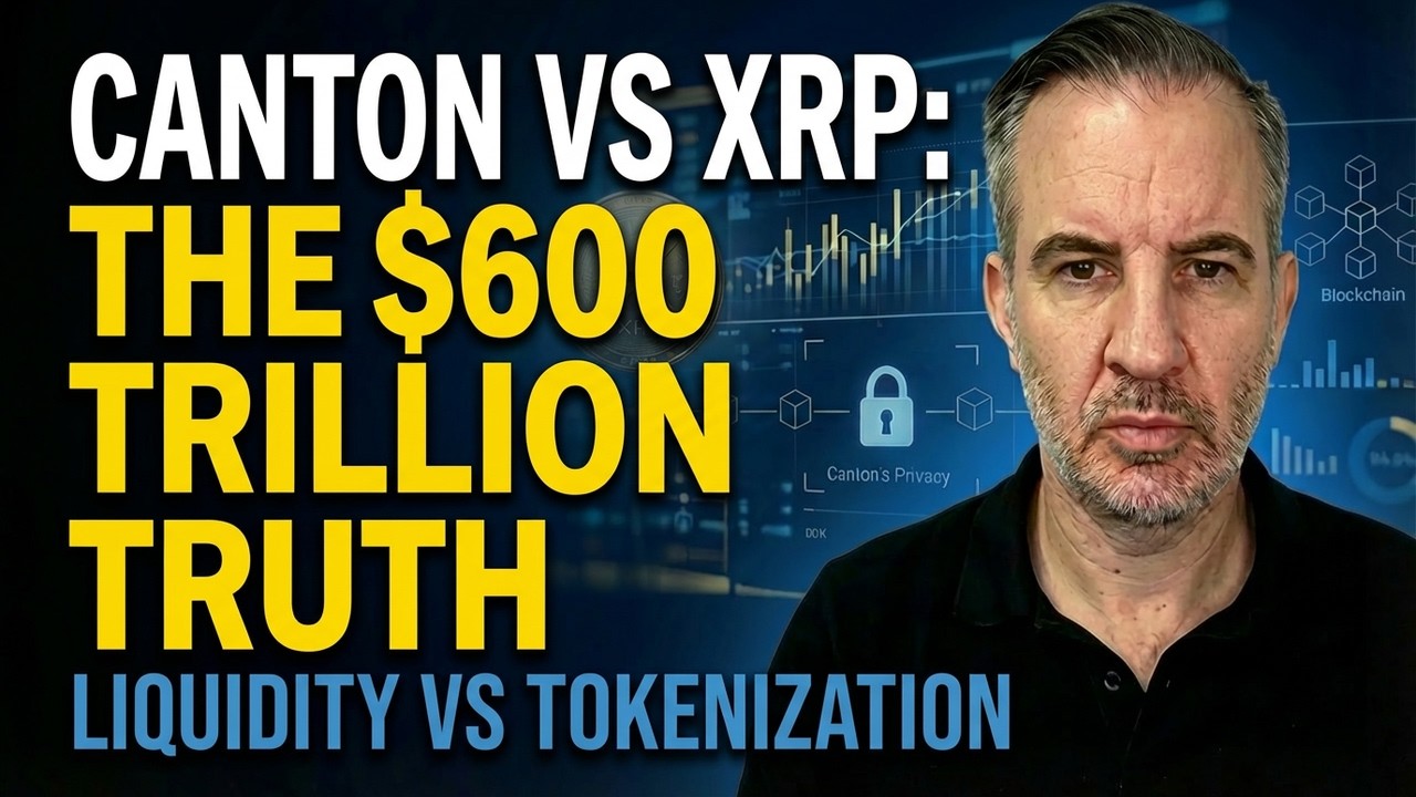 CANTON vs XRP &ndash; Why Canton CANNOT Replace XRP for DTCC Liquidity & $600T Volume Bridge 2026