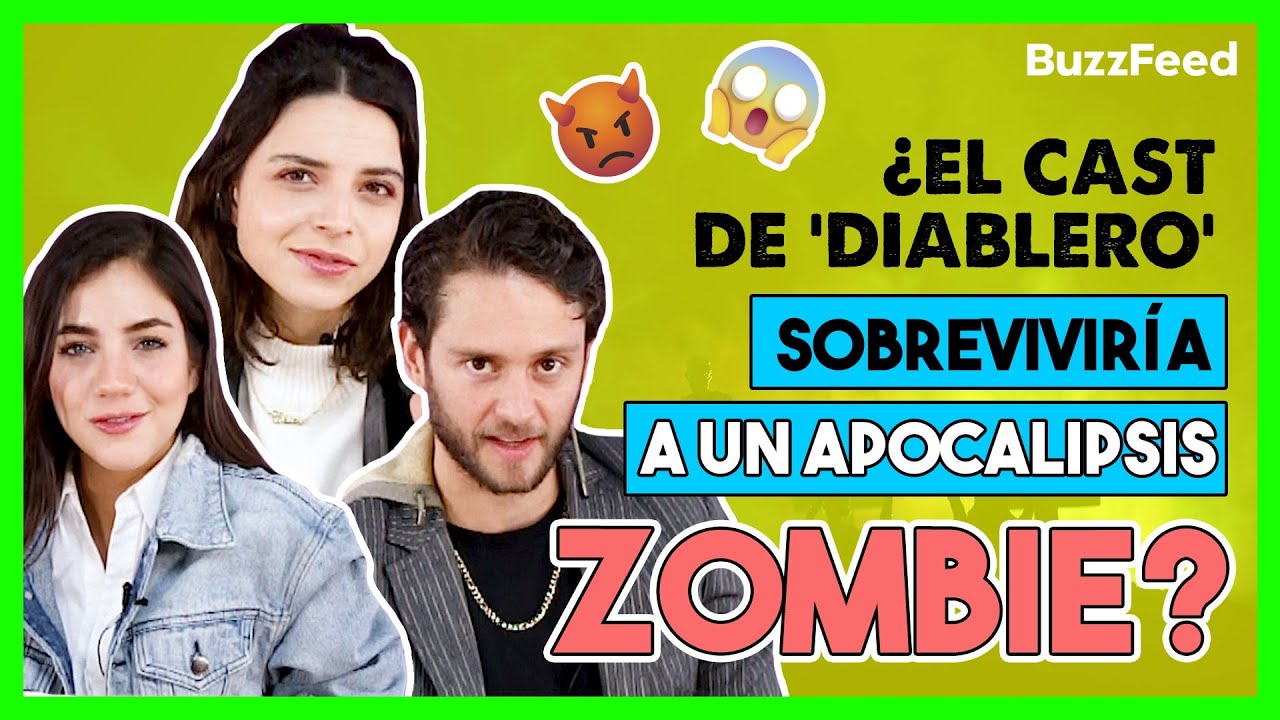 Gisselle Kuri, Christopher von Uckermann y Ela Velden intentan sobrevivir a un apocalipsis zombie