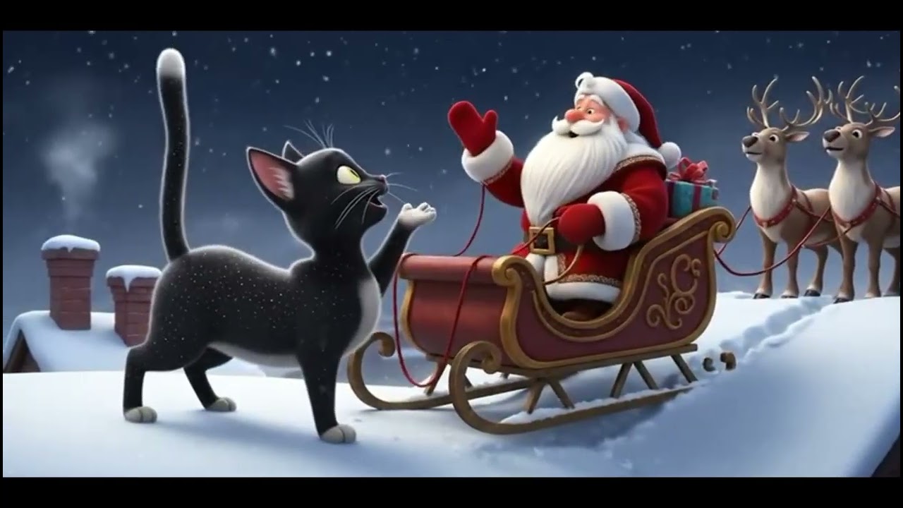 Midnight Paws and Santa’s Map