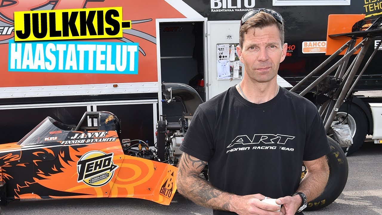 Janne Ahonen esittelee hurjan vauhtikilpurinsa: 9 000 hevosvoimaa!