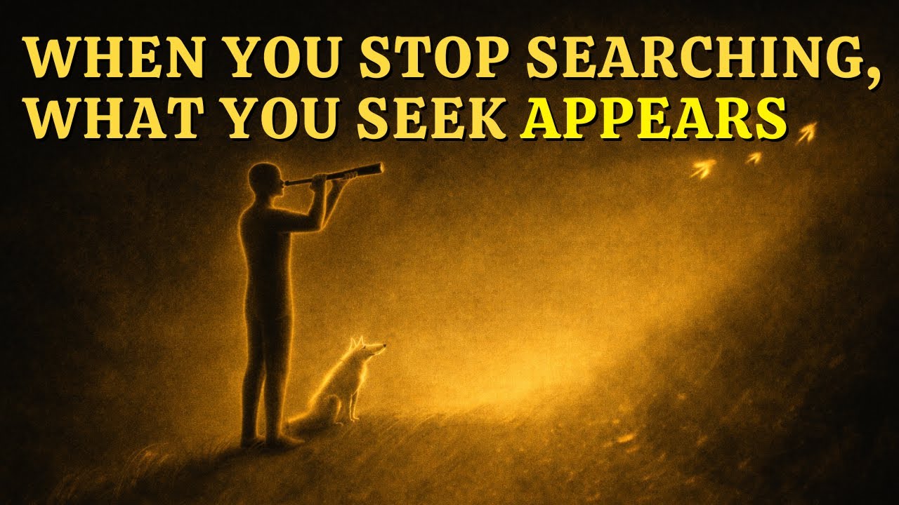 You Found This Video Because You Stopped Needing It (The Backward Law of the Universe)