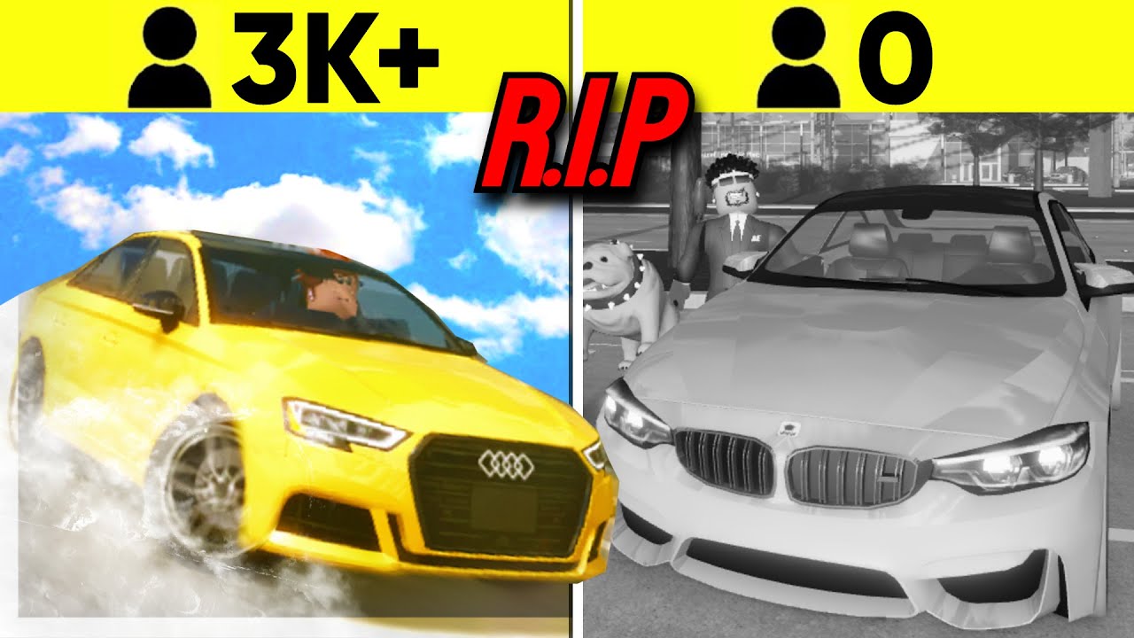 Падение лучшей автомобильной игры Roblox... Покойся с миром, Пембрук-Пайнс, Флорида