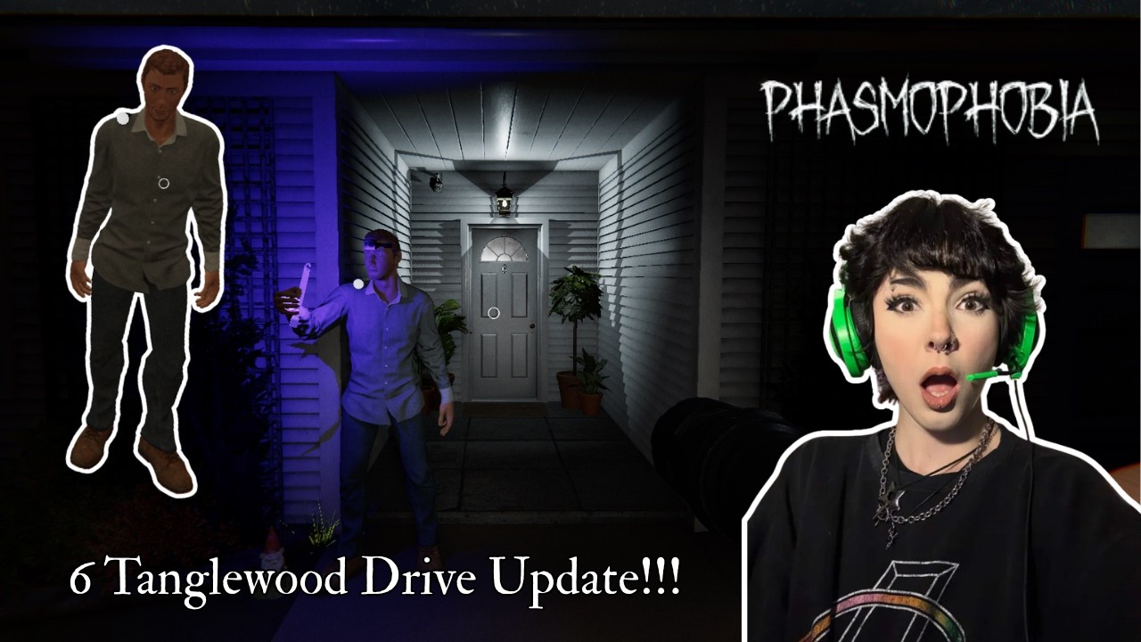 6 TANGLEWOOD DRIVE UPDATE!! | PHASMOPHOBIA WITH @blackcatmorguegames !!
