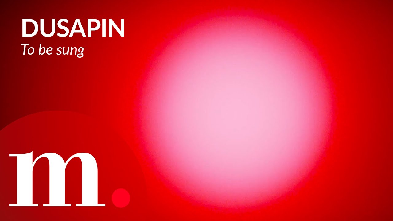 Pascal Dusapin's To Be Sung, designed by Pharrell Williams