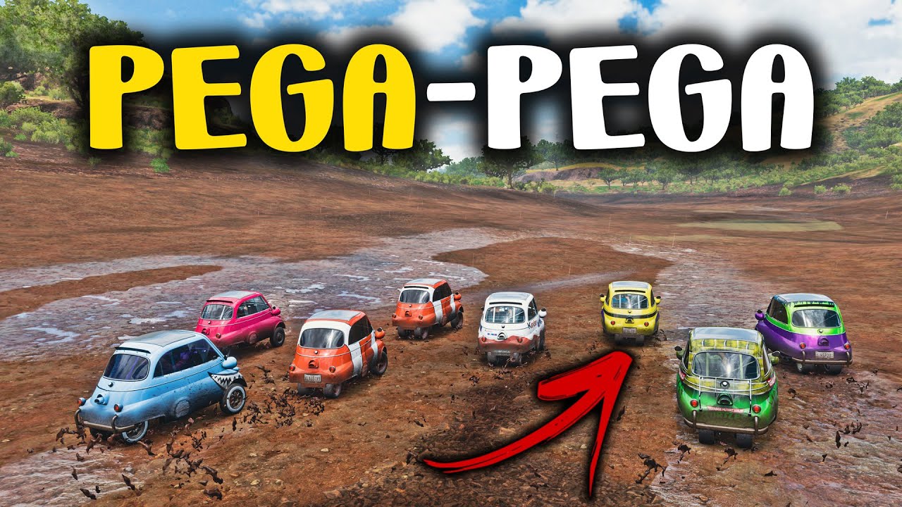 O PIOR CARRO NO PEGA PEGA - FORZA HORIZON 5 GAMEPLAY