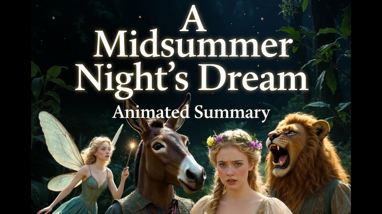 A Midsummer Night’s Dream | Animated Book Summary | Centum Libri: Classic Literature Summaries