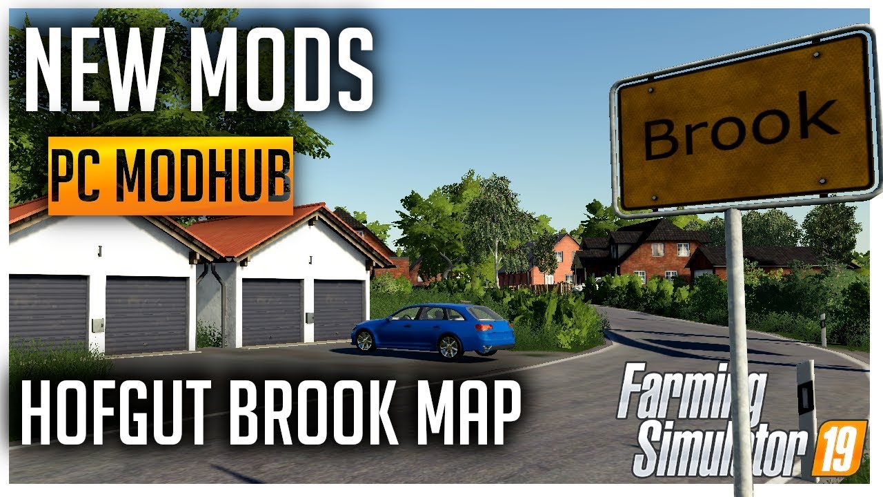 New Mods Hofgut Brook Map & Pack Vehicle | PC ModHUB Farming Simulator 19