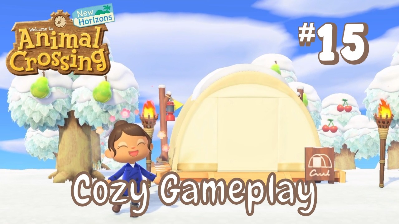 Animal Crossing:  New Horizons Cozy Gameplay | Part 15 (No Commentary) Music