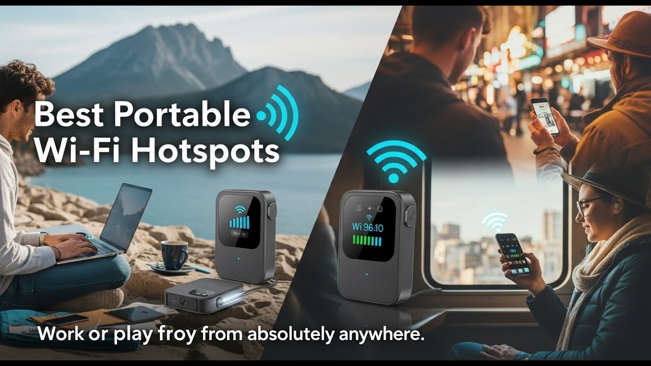 TOP 5 Best Portable Wi-Fi Hotspots 2026 || 🛑 Stop Paying for Expensive Hotel Wi-Fi! ||