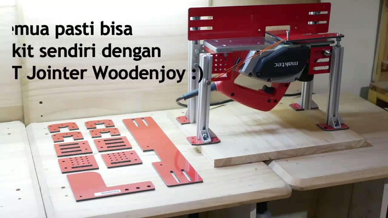 Ayo Rakit Jointer Sendiri dengan Kit dari Woodenjoy