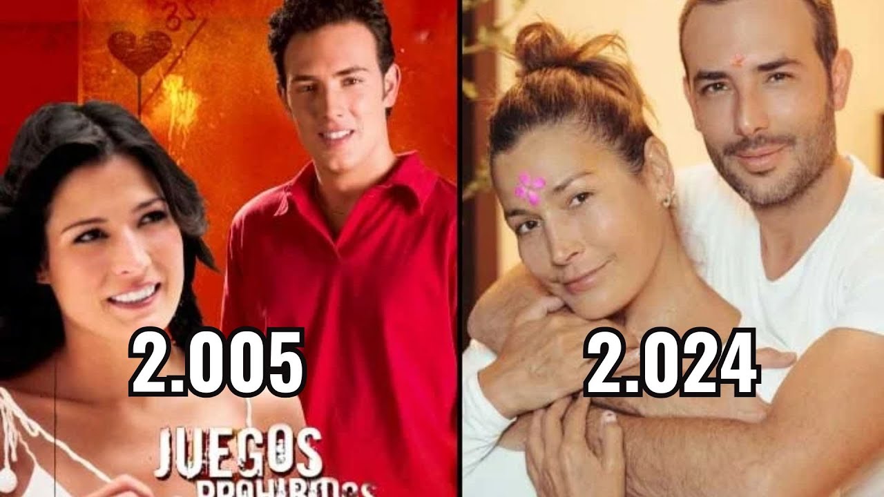 Así lucen los Actores de la Telenovela "JUEGOS PROHIBIDOS" Actualmente - ANTES Y DESPUES