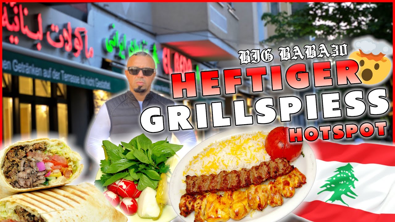 Big Baba - Heftiger GRILLSPIESS 🍗 | HOTSPOT | Libanon mitten in BERLIN 😨
