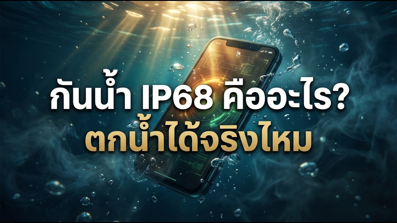 IP68 กันน้ำจริงไหม? ความลับที่ศูนย์ซ่อมไม่เคยบอกคุณ! | ปริศนารอบตัว