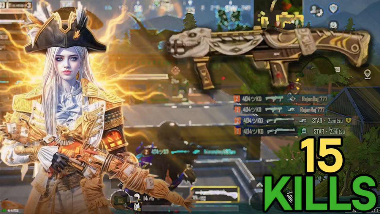 BGMI Livik Gameplay 🔥 15 Kills With DBS | Close Range Beast Match