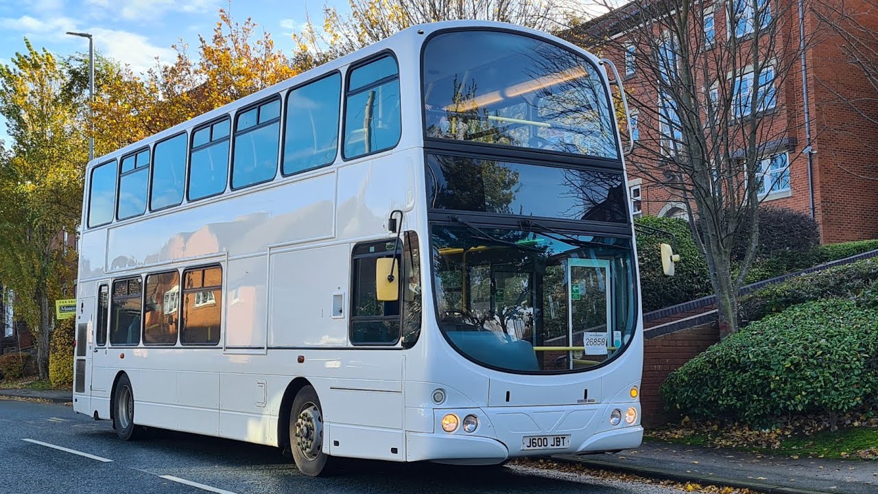 🚍*Loud Cooling Fan* J&B Coaches J600 JBT Volvo B7 on Rail Replacement