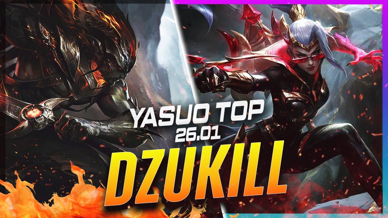 Dzukill - Yasuo vs Vayne TOP #2 Patch 26.1 - Yasuo Gameplay
