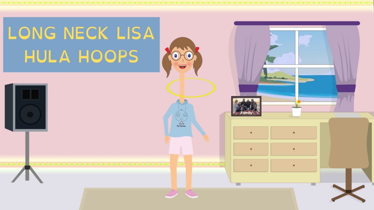 How to Hula Hoop (Tutorial Video) with Long Neck Lisa | Big Head Bob