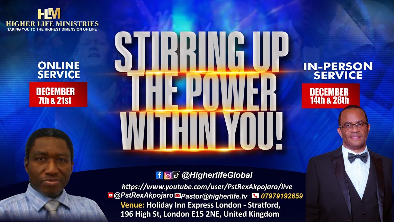BEING INTENTIONAL WITH LIFE! ¦ HIGHER LIFE MIN ¦ 2025-12-21