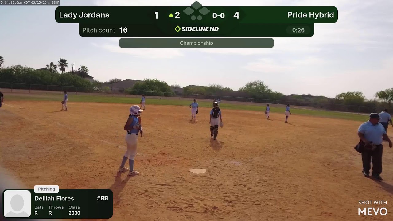 Pride Hybrid vs. Lady Jordans (2026.03.15)