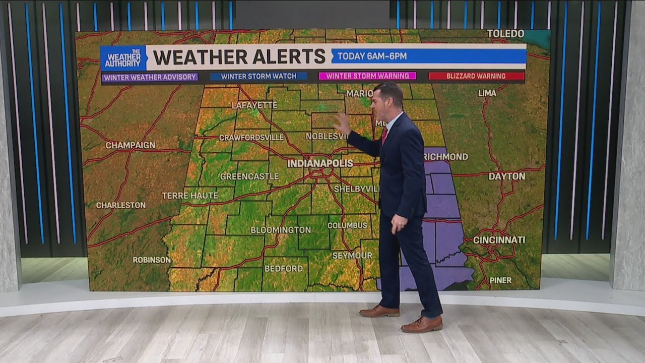 Wintry mix could affect Friday morning commute