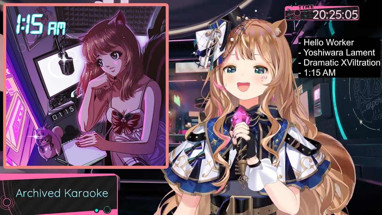 Risu Sings 1:15 AM During the Karaoke Stream | Ayunda Risu | Hololive Indonesia