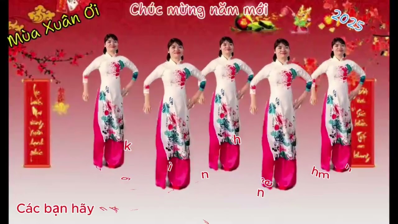 CHÀO XUÂN 2025 | MÙA XUÂN ƠI| Cực hay - cực đẹp| THÚY ĐỖ ZUMBA