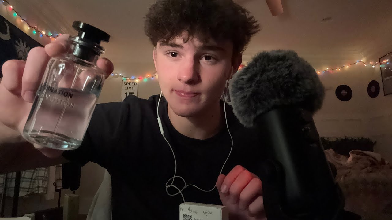 ASMR triggers & ramble yapping about one of my favorite hobbies (colognes)