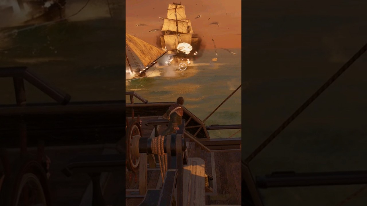 Prospector ship battle in Assassin's Creed 3 Remastered