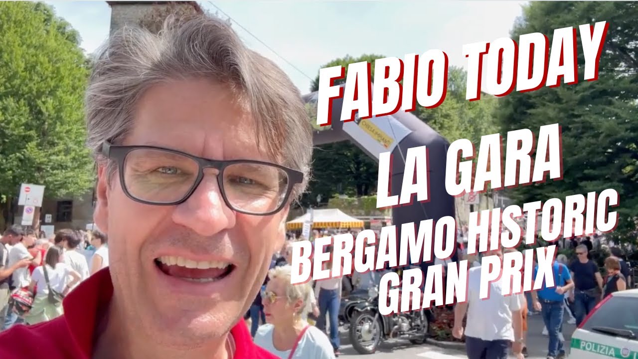 La gara delle auto d'epoca sulle Mura Venete di Bergamo!