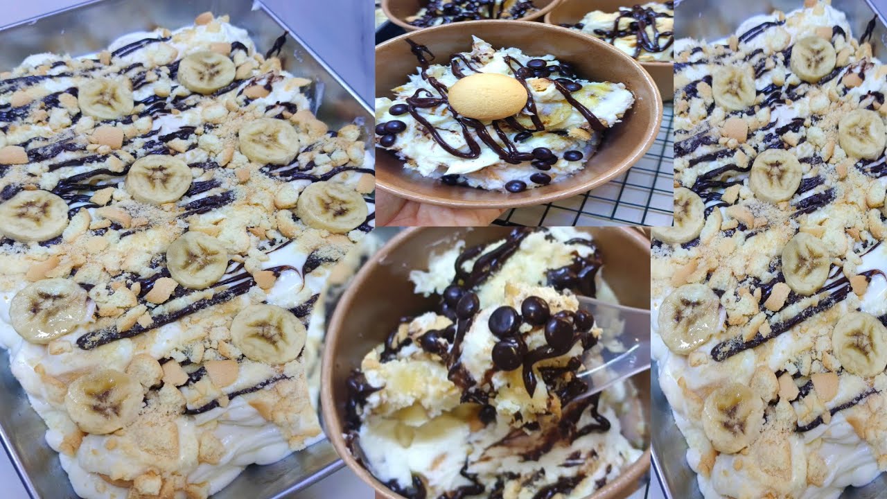 PANTESAN VIRAL TERNYATA ENAK‼️ BANANA PUDING DESSERT ENAK GAK BIKIN ENEEK. 