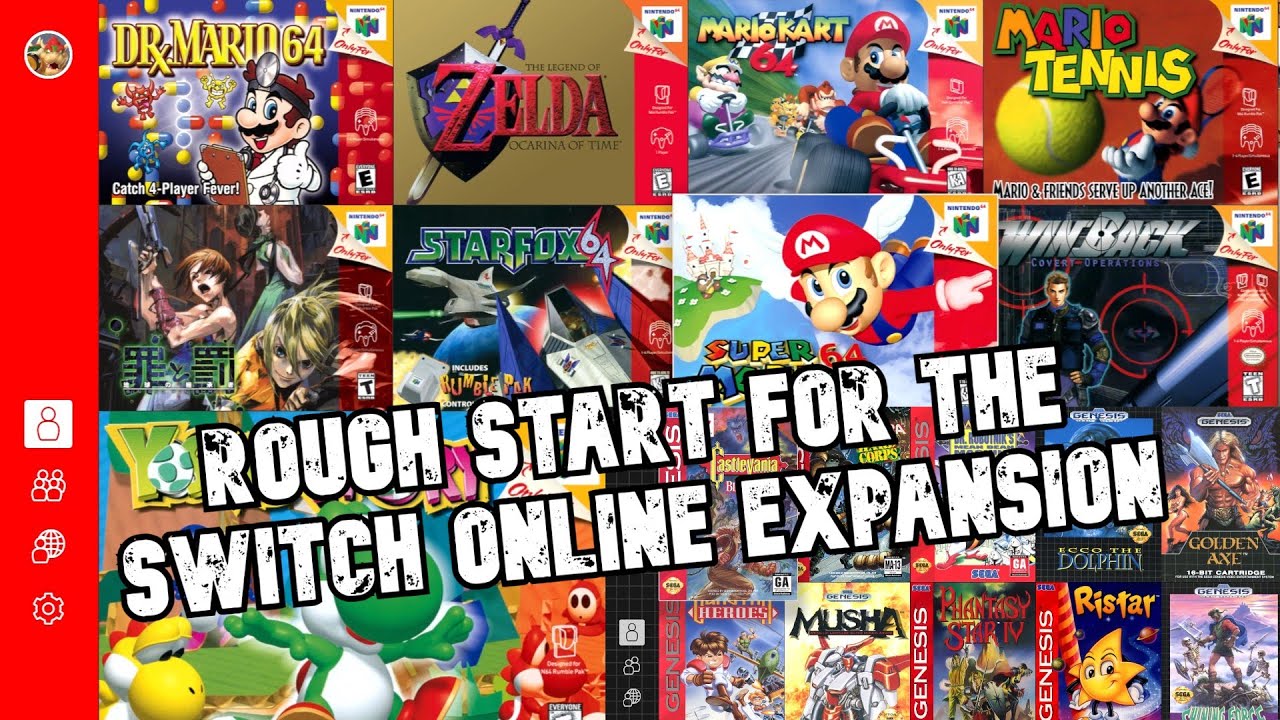 Rough start for Switch Online Expansion