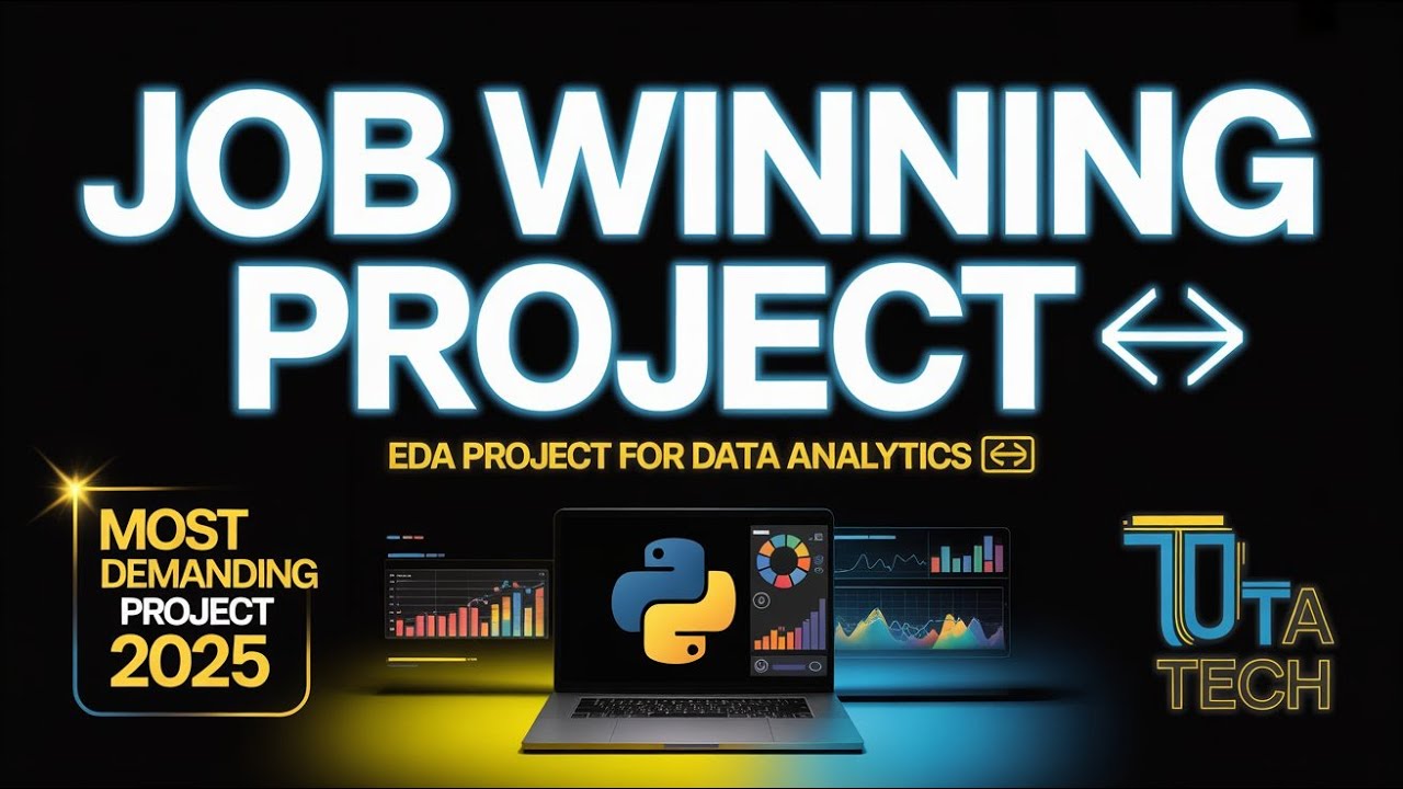 Best Data Analytics Project for Your Resume | EDA Project Explained | Tuta Tech
