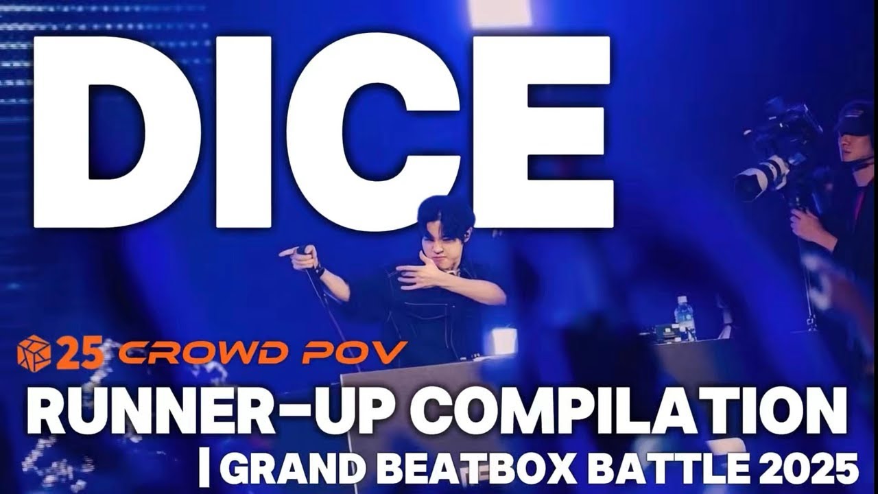 DICE | Runner up Compilation | Grand Beatbox Battle 2025: World League