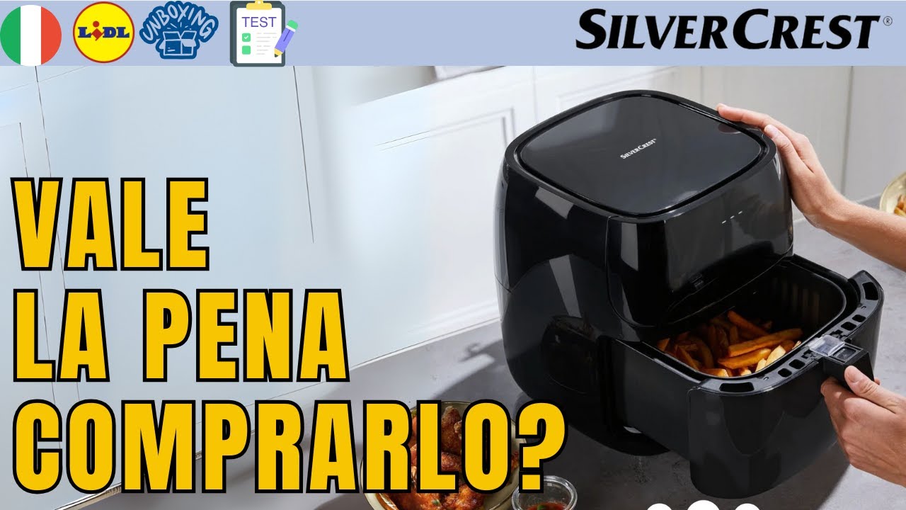 FRIGGITRICE AD ARIA CALDA XL SilverCrest SHFD 2150 A3 ITALIA ITALIANO LIDL