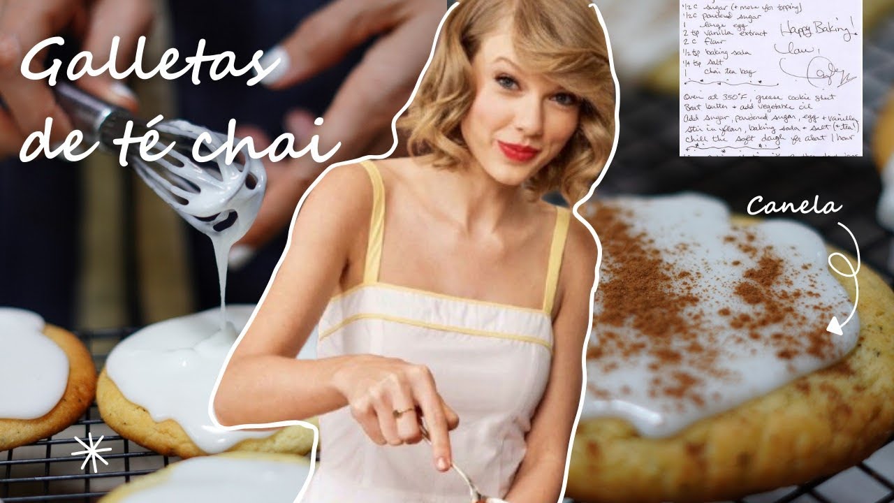 Galletas de té chai Taylor Swift-A mi manera-AR