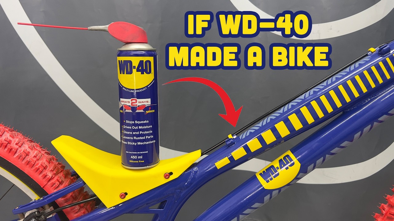 If WD-40 made a bike, it might look like this!