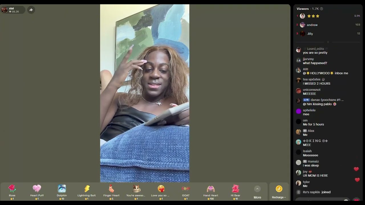 Stei, Pablo, Chris, Ori, Zain TikTok Live 1/18