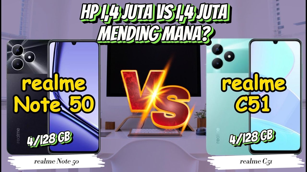realme Note 50 vs realme C51