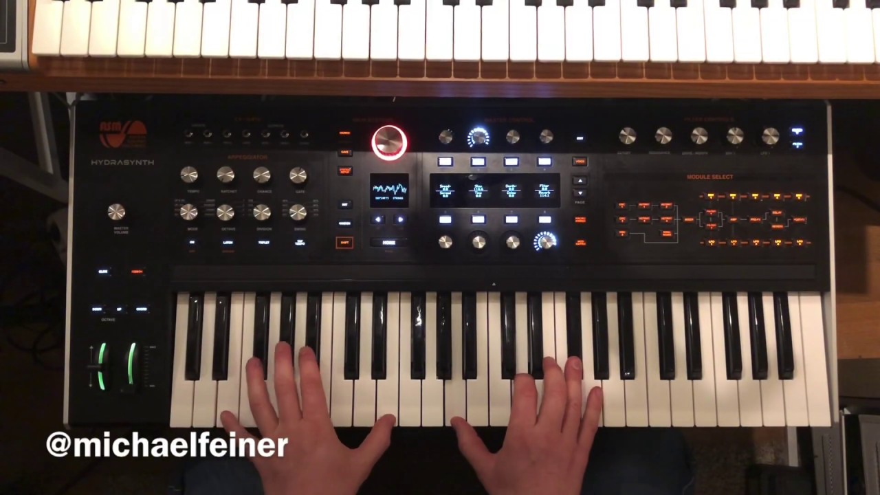 HYDRASYNTH strings (no talking)