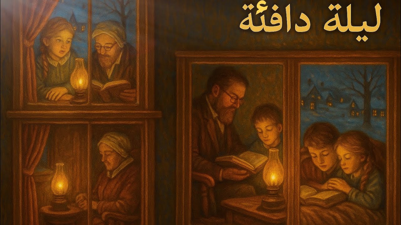 ليلة ريفية هادئة 😴| بين العادات والتقاليد كيف كانت أمسيات العصر الفيكتوري 🥀 #نوم_عميق  