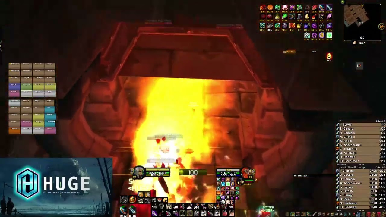Blackwing Lair Speedrun by HUGE - 22:16 - Rogue PoV