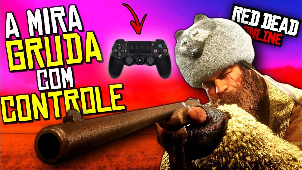 PARECE HACK, MAS NÃO É! CONFIGURAÇÕES DE MIRA PARA RED DEAD ONLINE