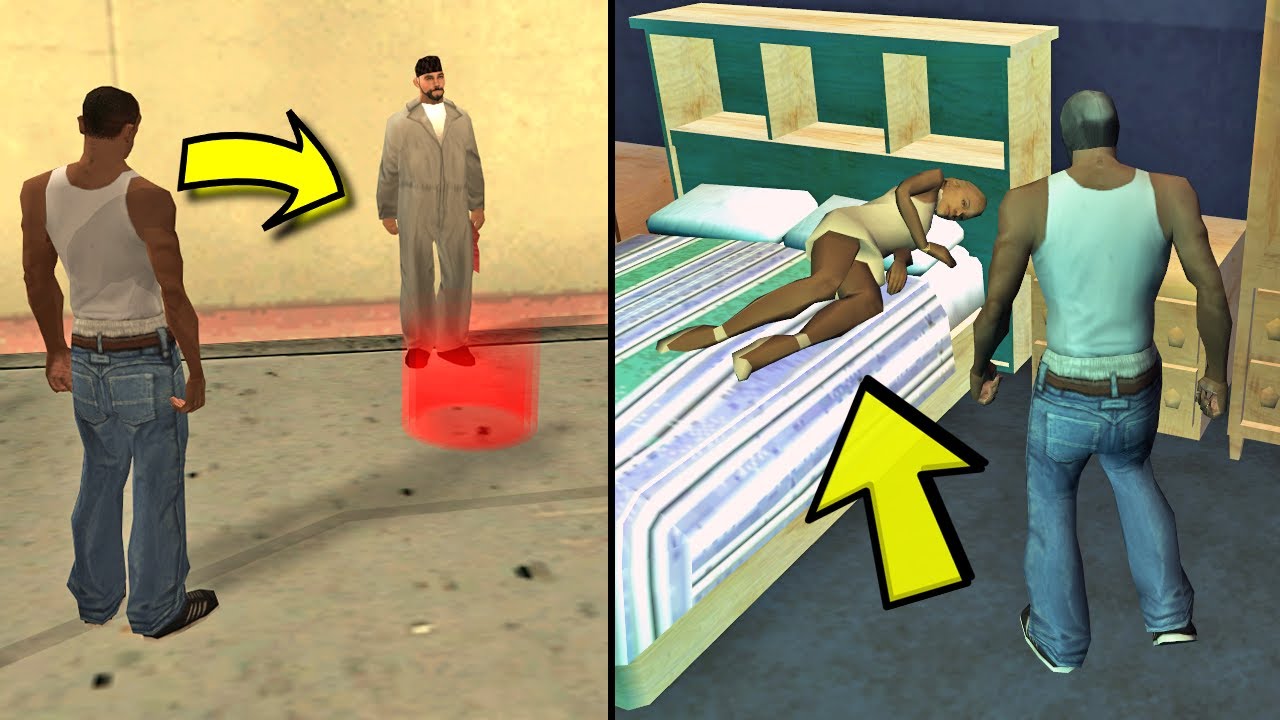 GTA SAN ANDREAS 'DA HERKESİN UNUTTUĞU EFSANE ÖZELLİK !