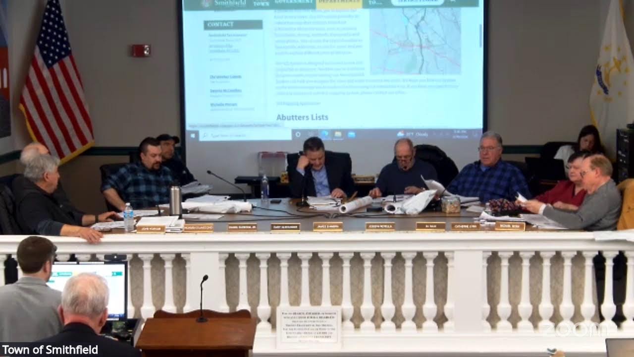 02/19/2026 Smithfield Planning Board Meeting
