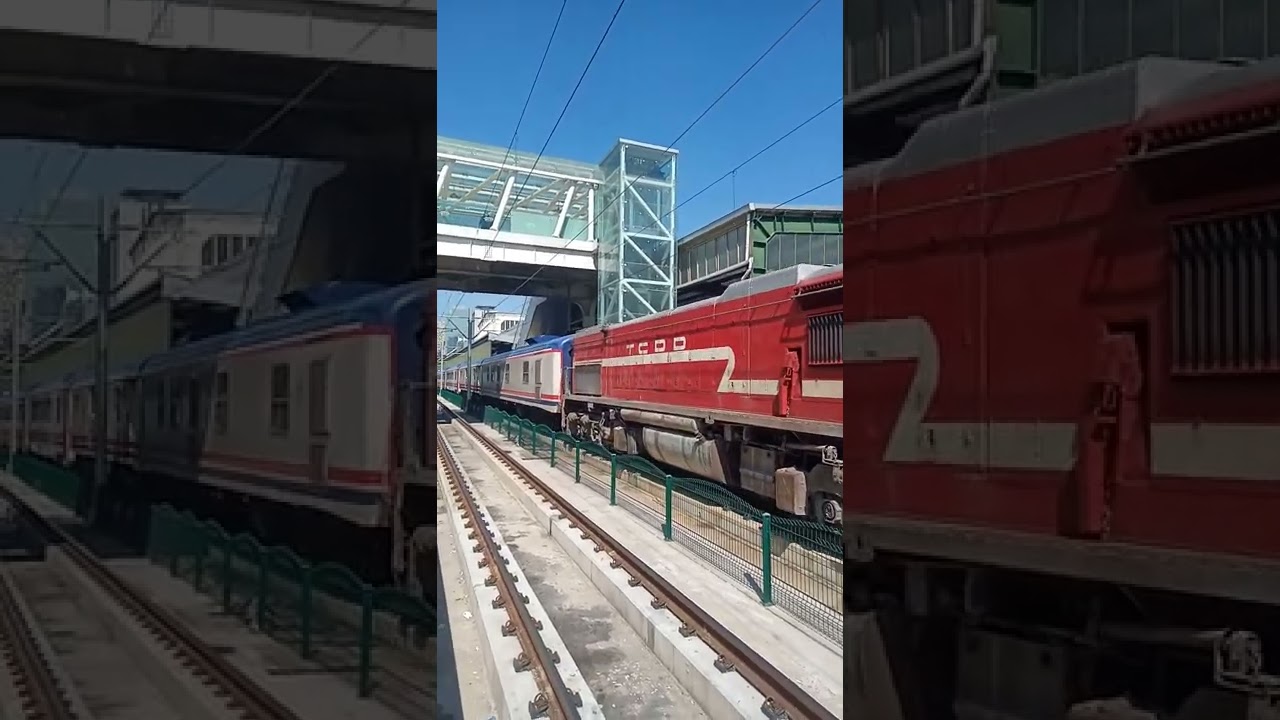 TCDD 22054 güney Kurtalan ekspres Ankara tren istasyonu kornalı makinist abilerime teşekkür ederim
