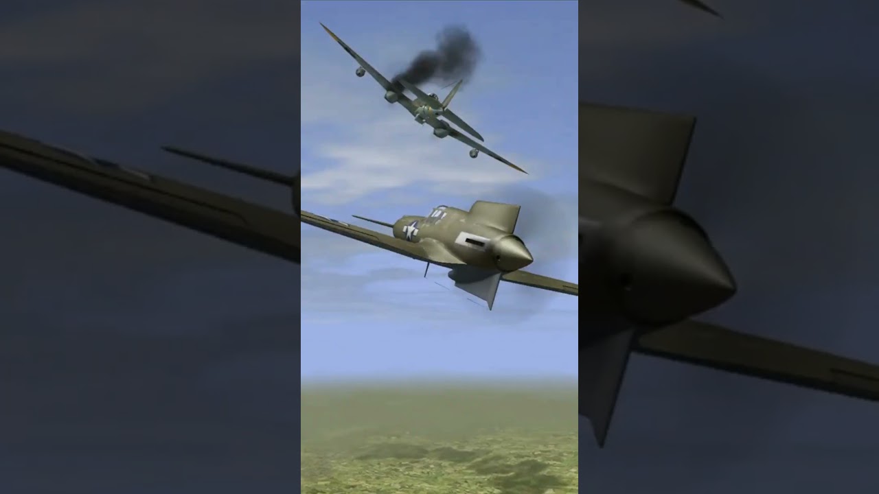 Zapomniany myśliwiec kontra bombowce 💥 XP-55 w akcji